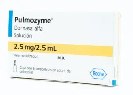 DORNASA ALFA /PULMOZYME 2,5MG/2,5 ML SOL BEB CAJA X 6 VIAL  